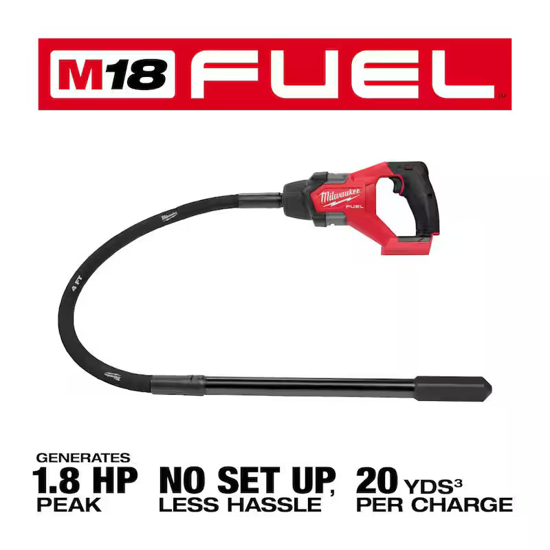 18V Lithium-Ion Brushless Cordless Concrete Pencil Vibrator K992