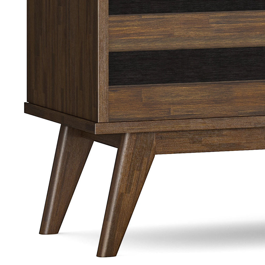 60 inch Solid Acacia Wood Sideboard with Wine Storage H6331