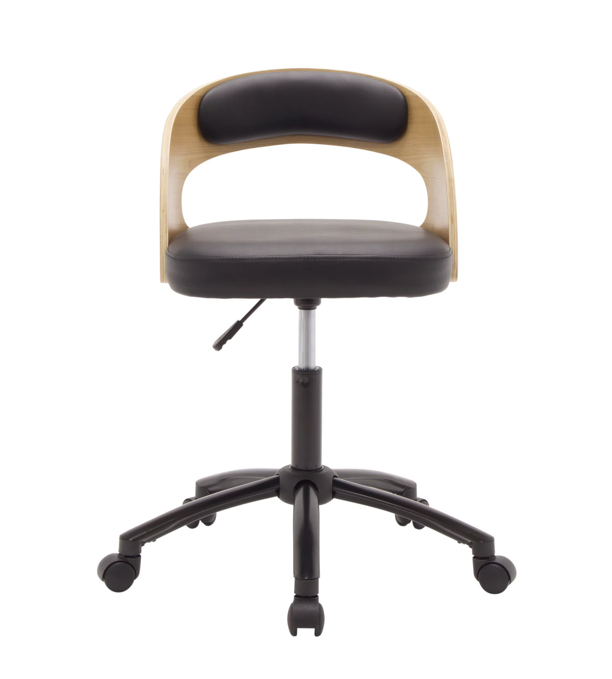 Ashwood Low Wood Back Swivel Office Chair I690