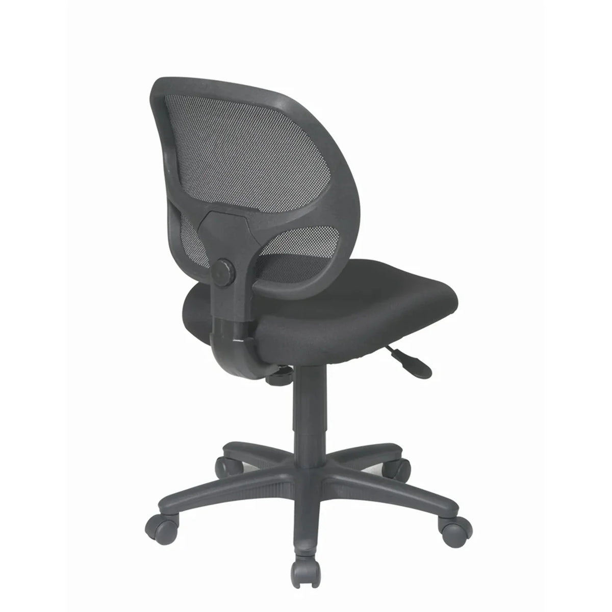 Mesh Screen Back Task Chair with Fabric Seat R195