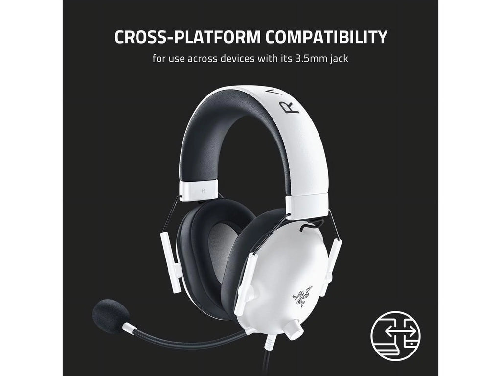 Wired Multi-platform Headset 3.5mm White E88613
