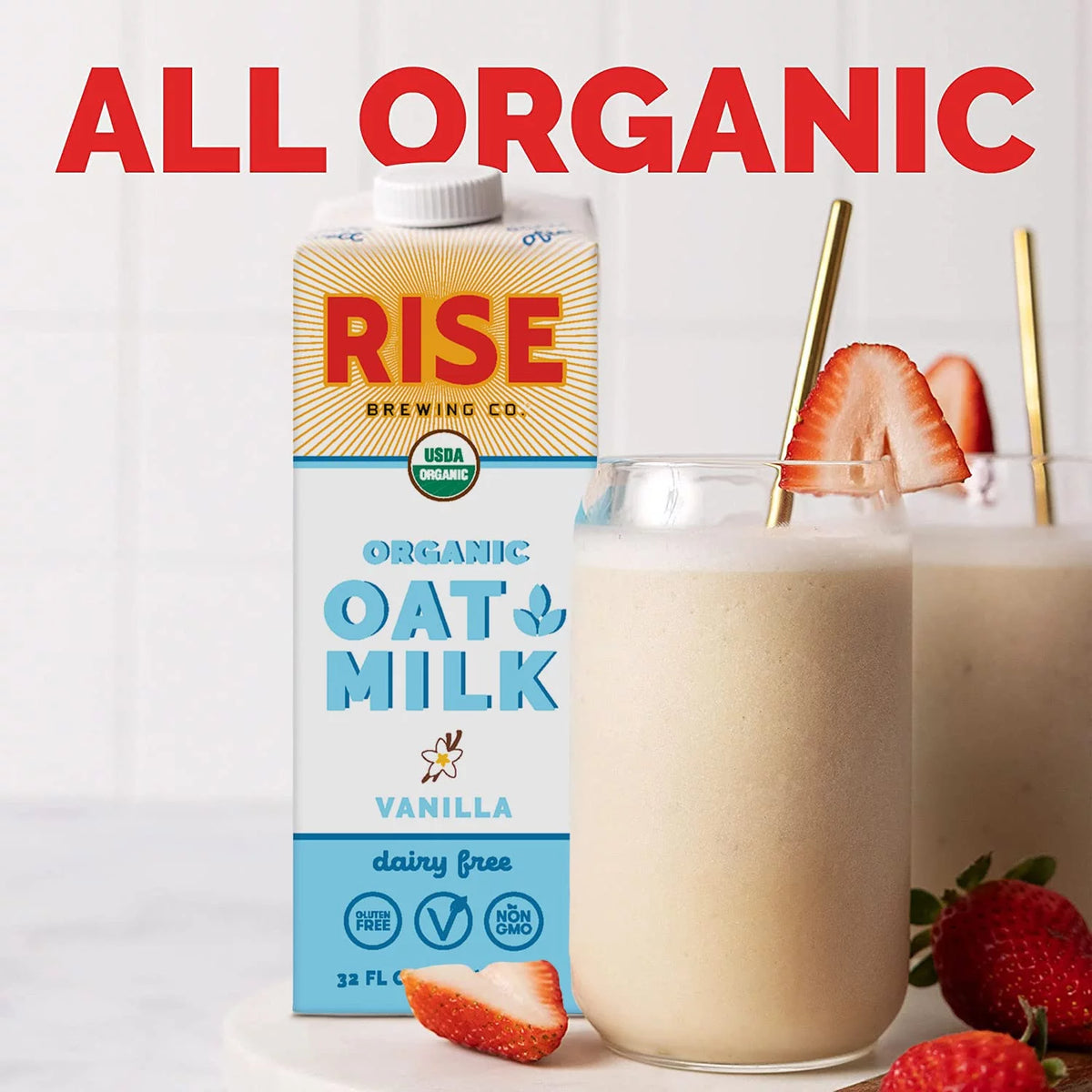 Vanilla Oat Milk 32 fl. oz. 6 Pack O100611