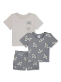 Baby Boy T-Shirts and Shorts Set, 3-Piece K70843