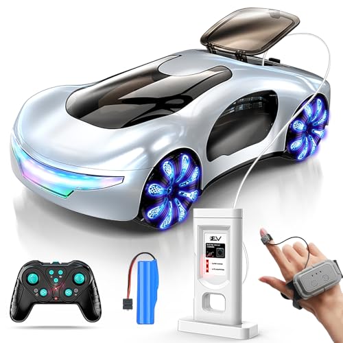 Remote Control Stunt Car with Light Spray & Sound U75589