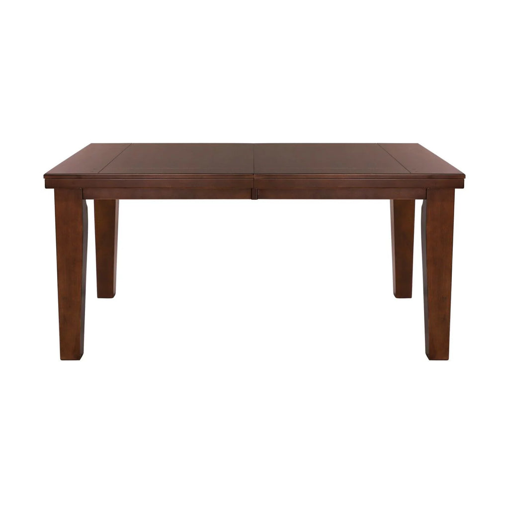 5pc Dining Set with Self-Storing Leaf Dark Oak R8286