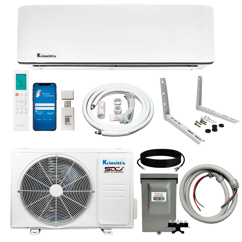 18,000 Btu 19 SEER2 Ductless Mini-Split Heat Pump Air Conditioner O418