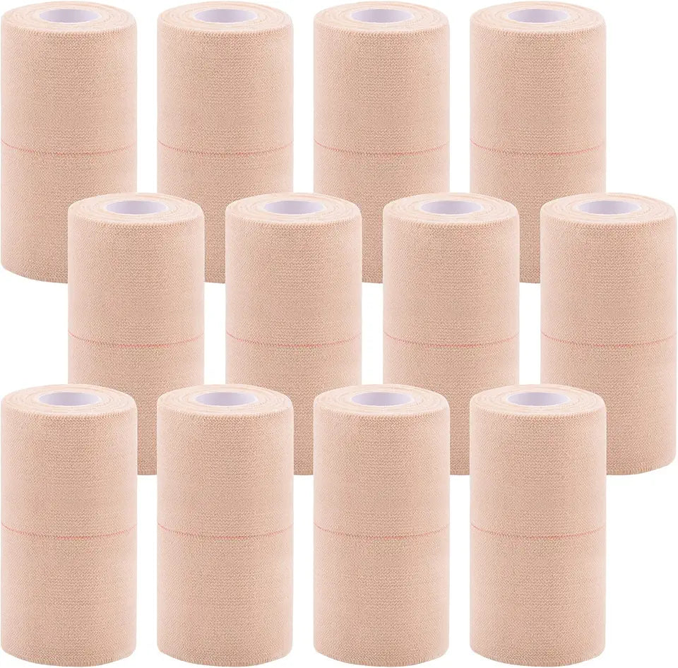 12 Rolls 4 inch Elastic Adhesive Bandage Wrap V2813