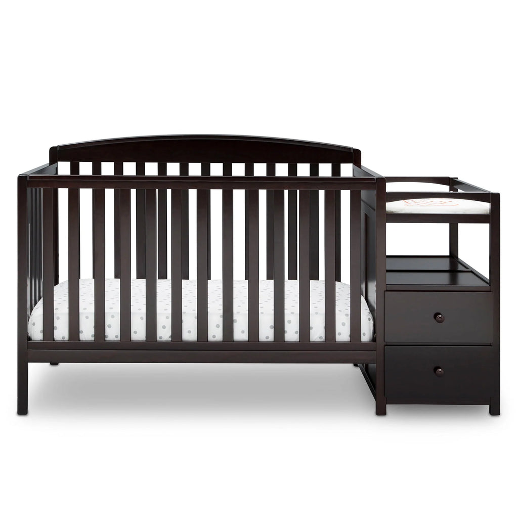 4-in-1 Baby Crib & Changer, White O402188