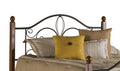 Textured Black Wood Twin Headboard X166748