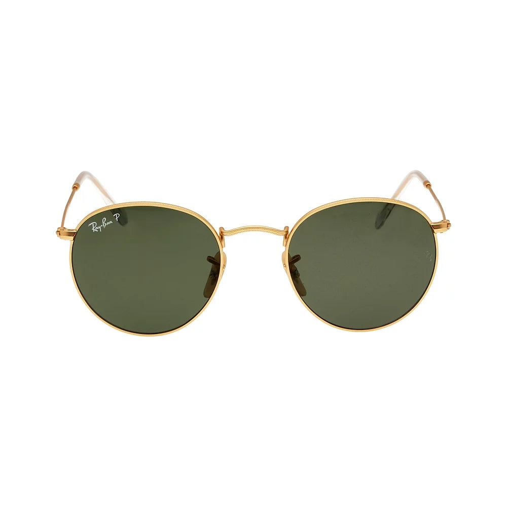 Round Metal Frame Green Classic Lens Unisex Sunglasses M262100