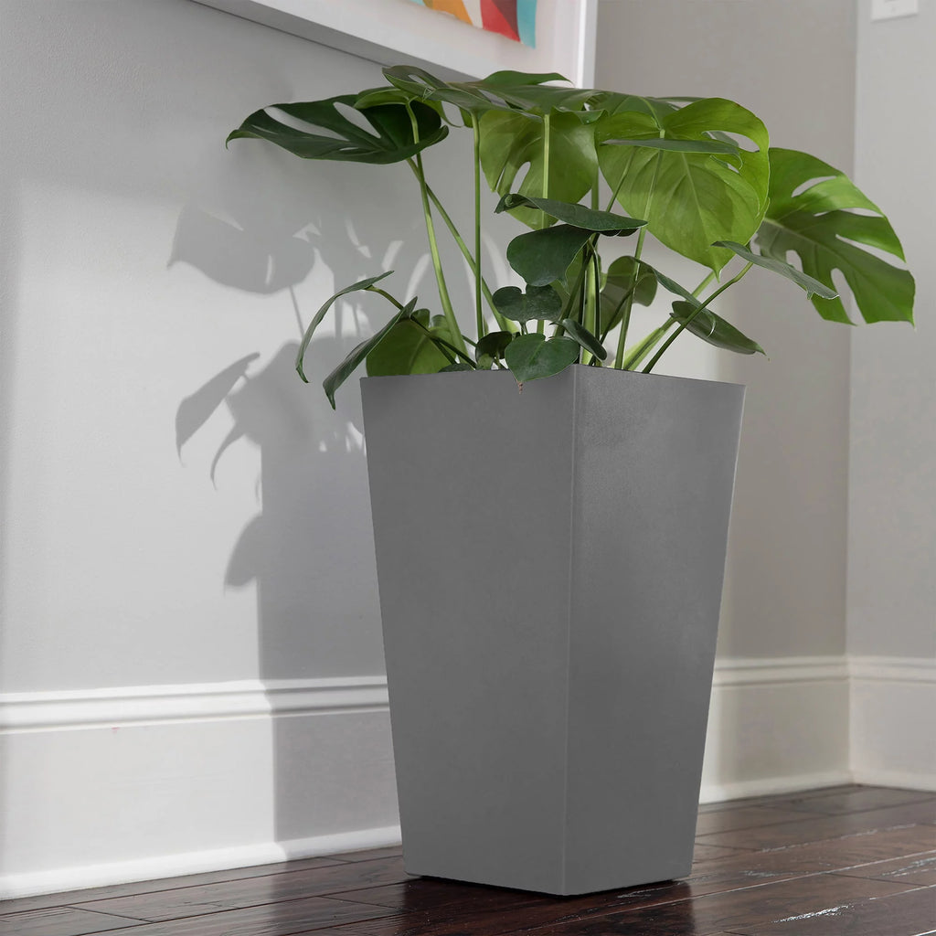 20-in Tall Tapered Square Planter L149736
