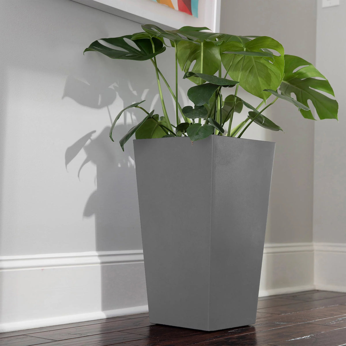 20-in Tall Tapered Square Planter L149736
