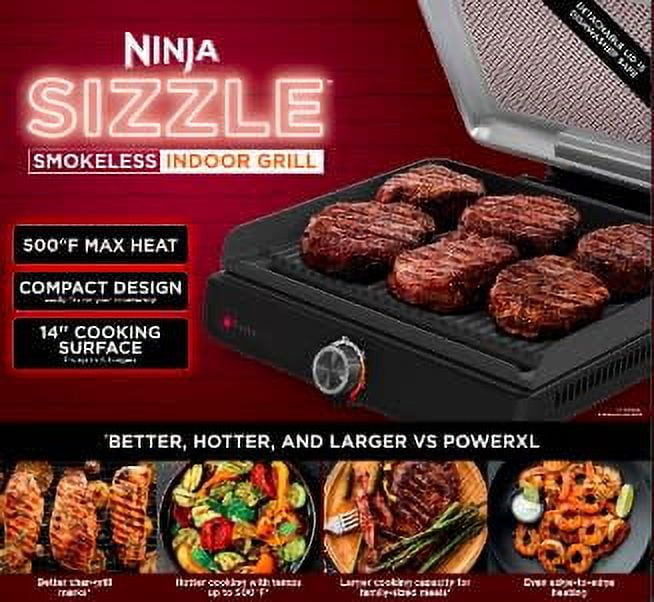 Smokeless Indoor Grill with Nonstick Grill Plate C27321