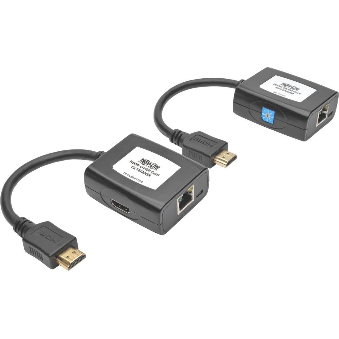 HDMI Over Cat5/Cat6 Active Extender Transmitter Receiver 1080p Y398