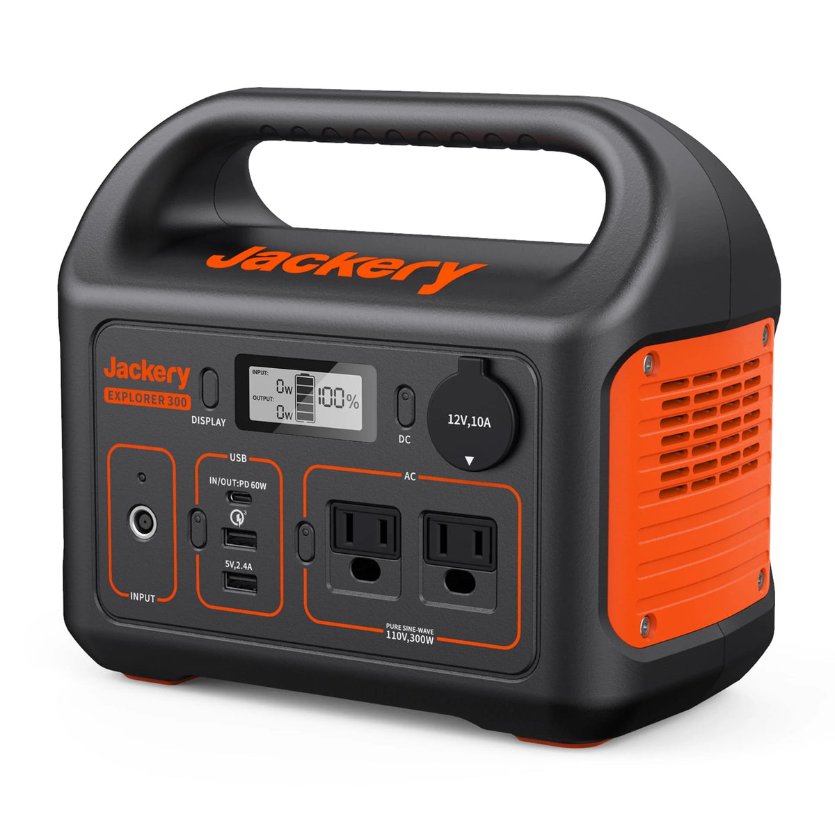 Portable Power Station 293Wh Lithium Battery 110V/300W AC L924