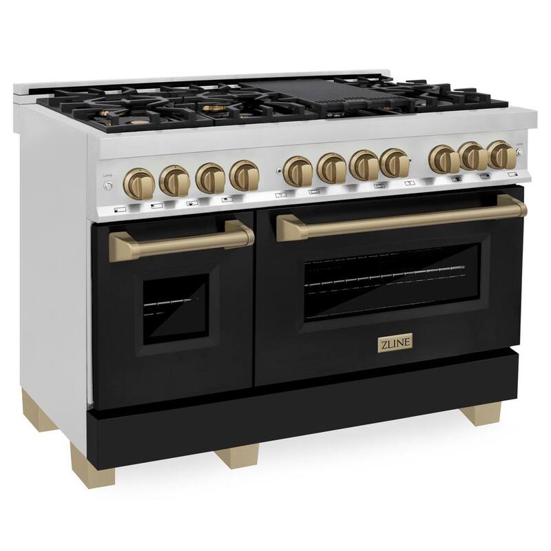 48 in. 7-Burner Double Oven Dual Fuel Range B188470