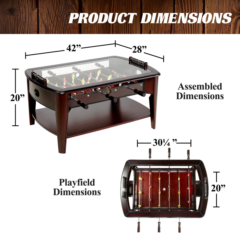 42 Inch Foosball Coffee Table M36785
