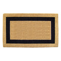 Black Heavy Duty Coir Door Mat B807764