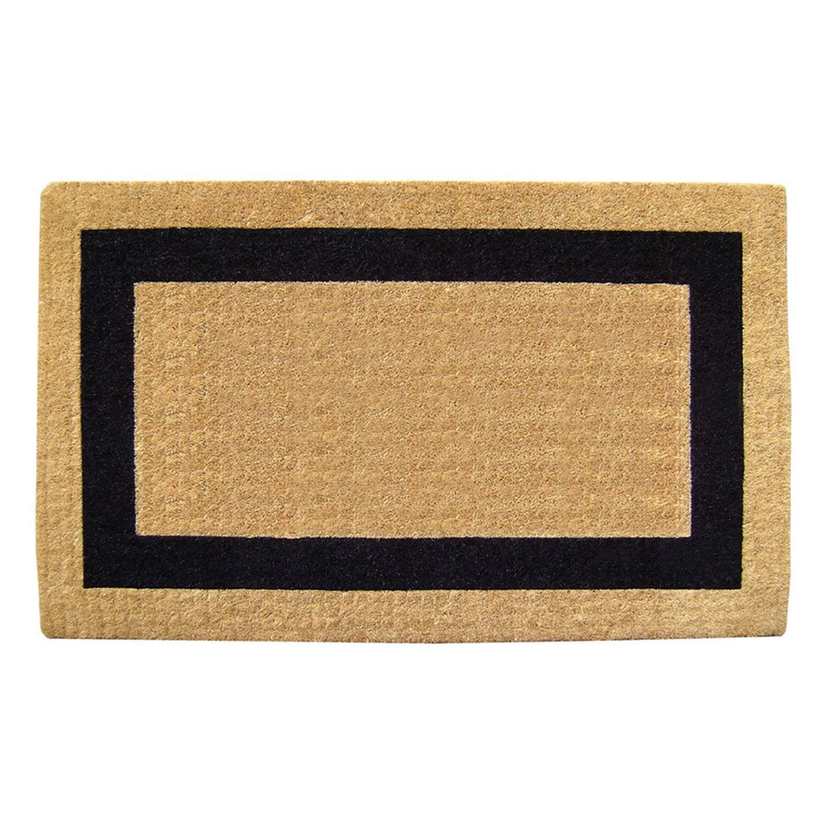 Black Heavy Duty Coir Door Mat B807764