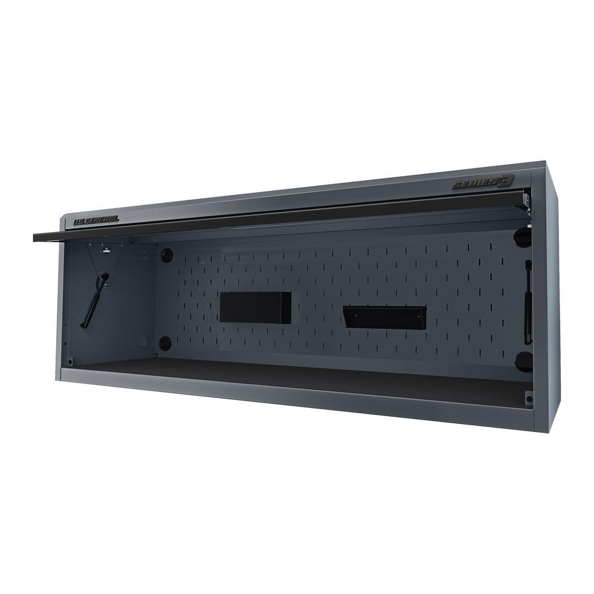 72 in. x 22 in. Green Work Center Hutch Q955