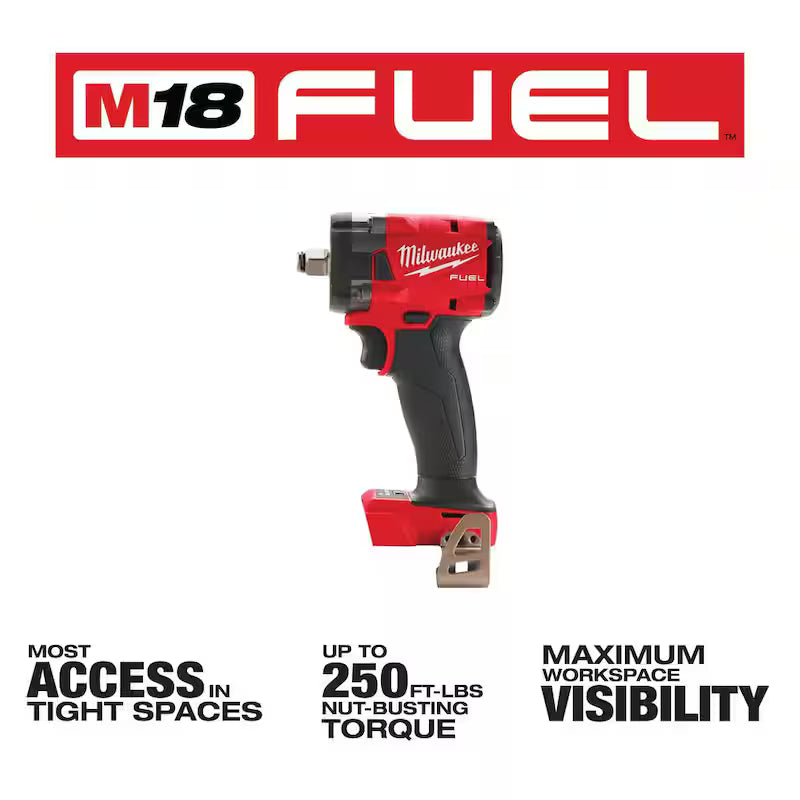 18V Brushless Cordless 1/2 in. Compact Impact Wrench G153