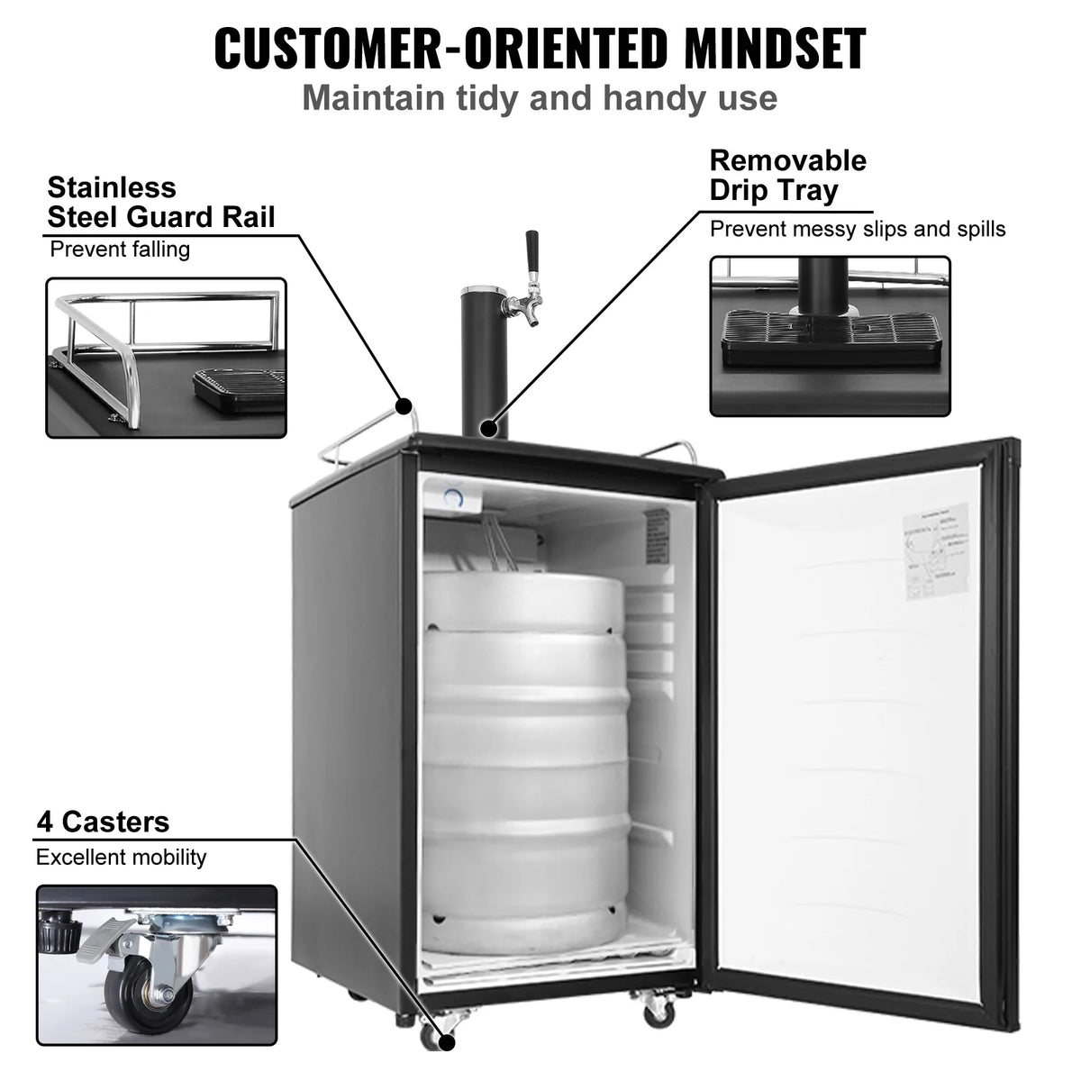 Draft Beer Dispenser Single Tap N189704