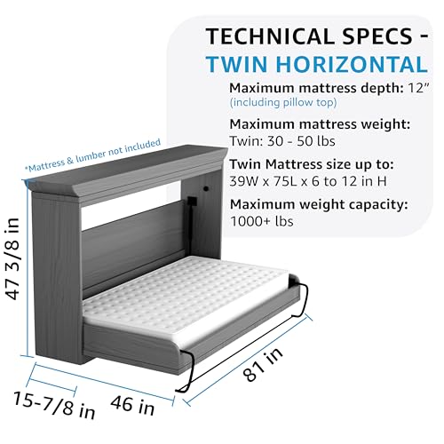 Queen Size Murphy Bed Kit U9361