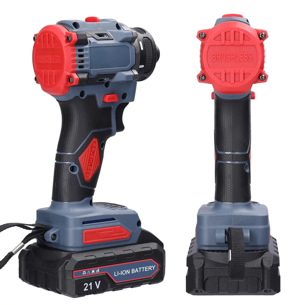 21V Brushless Motor Electric Screwdriver 55Nm Torque F228