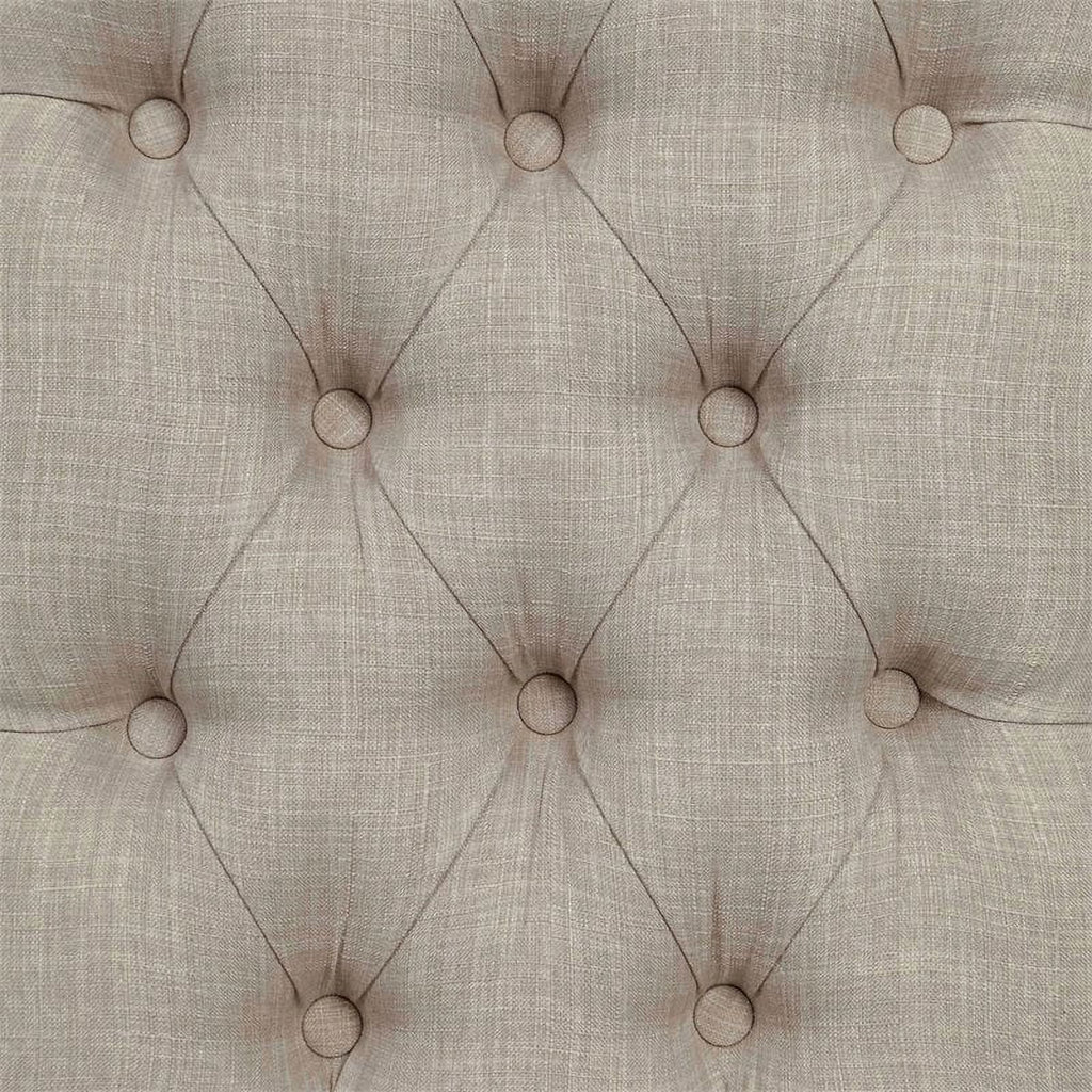 Beige Fabric Bar Chair Set of 2 W983