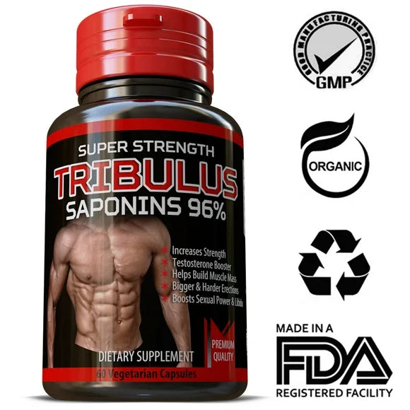 Tribulus Terrestris 96% Extract Herbal Supplement Pills C5991