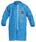 Lab Coat Blue Zipper L E714