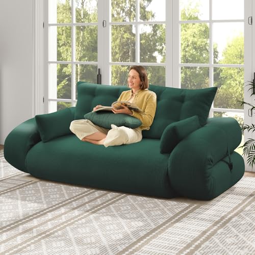 3-in-1 Convertible Sleeper Sofa Bed Couch K459