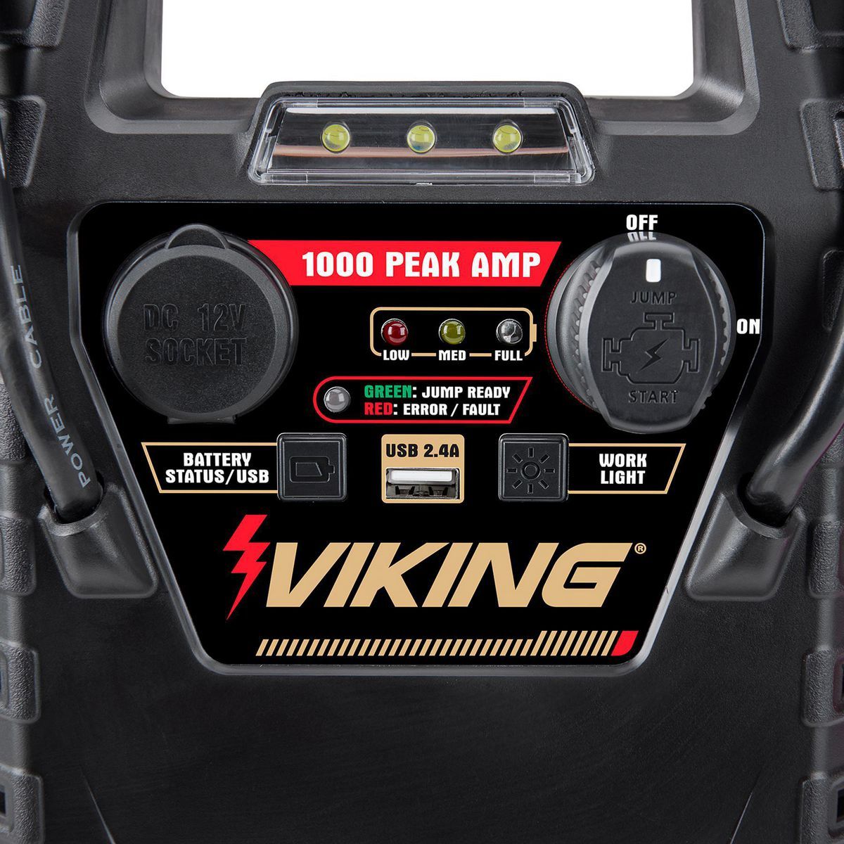 1000 Peak Amp Jump Starter and Power Pack with 150 PSI Air Compressor L552