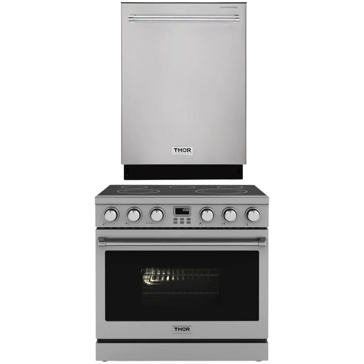 36 Electric Range and Dishwasher W8315
