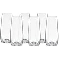 Stemless Flute Set 6 Count Clear W240