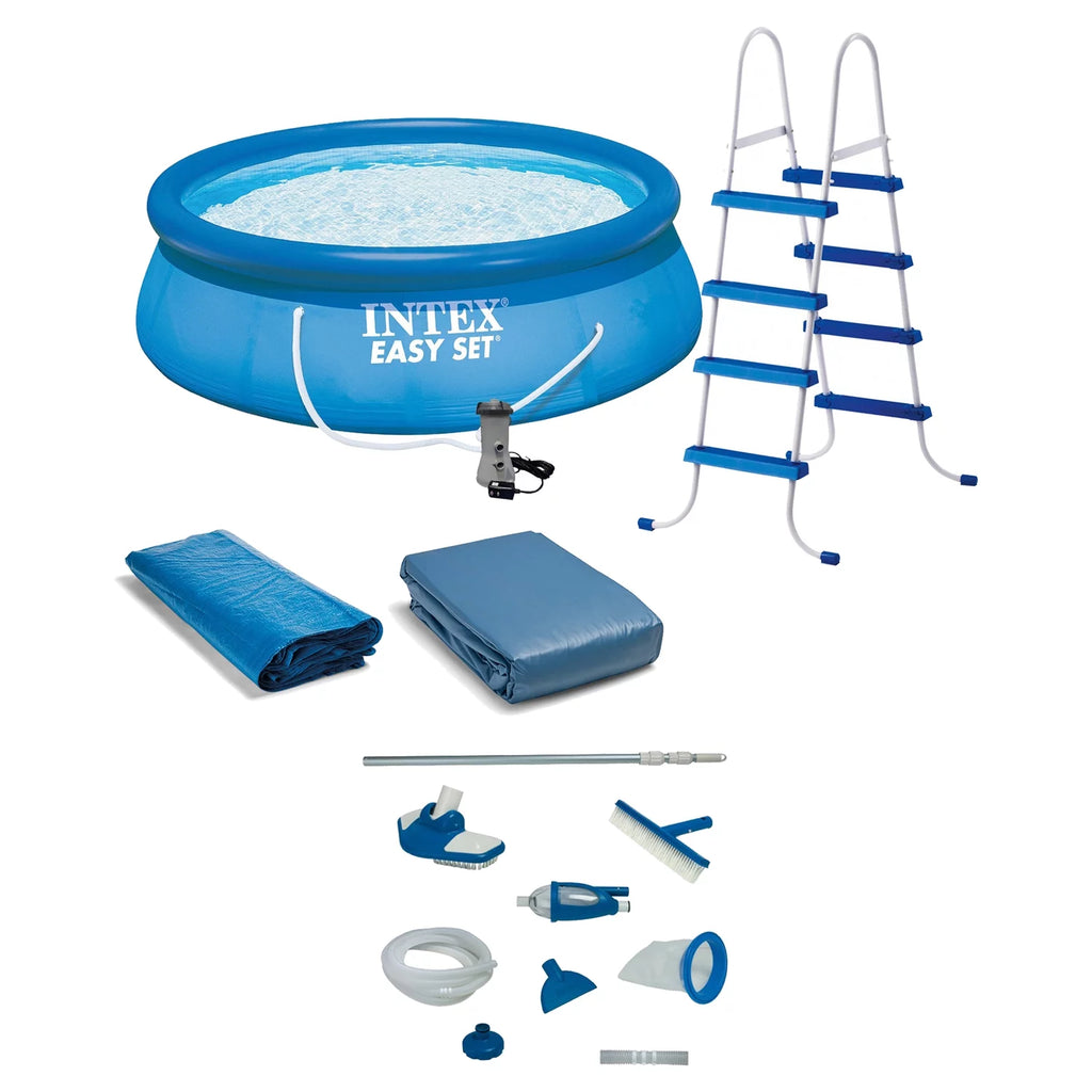 15' x 48' Round Inflatable Above-Ground Pool K303828