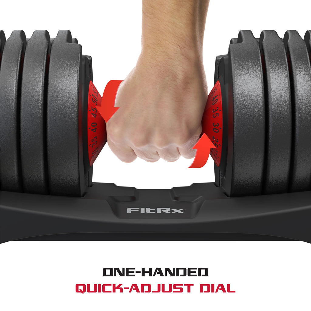 Adjustable Dumbbell 5-52.5 lbs Black F226658