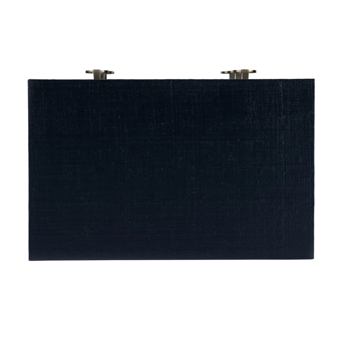 Navy Blue 3 Drawer Wooden Chest K75428
