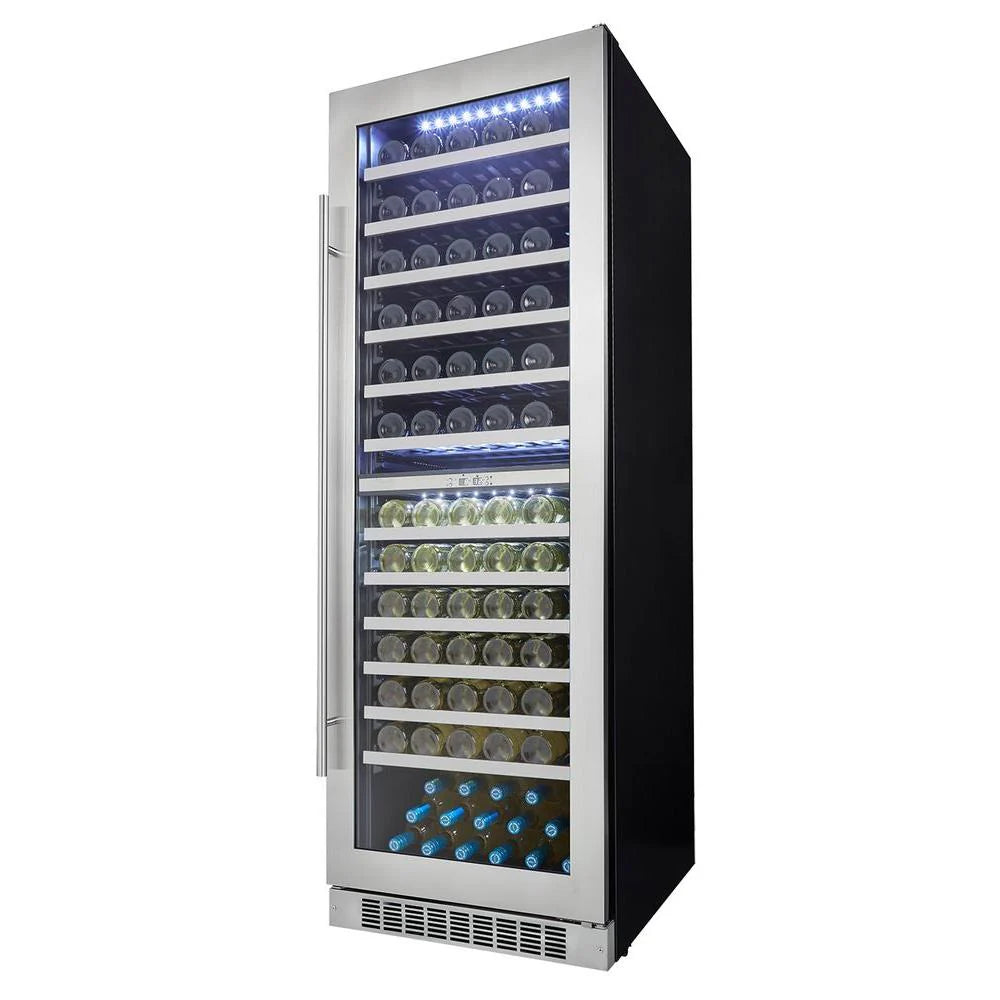 24 in. 129 Bottle Dual Zone Wine Cooler L1870