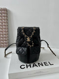Black Medium Backpack Bag Q37479