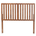Ash Walnut Finished Wood Queen Size Headboard V9543