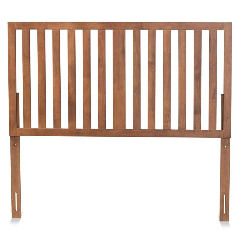 Ash Walnut Finished Wood Queen Size Headboard V9543