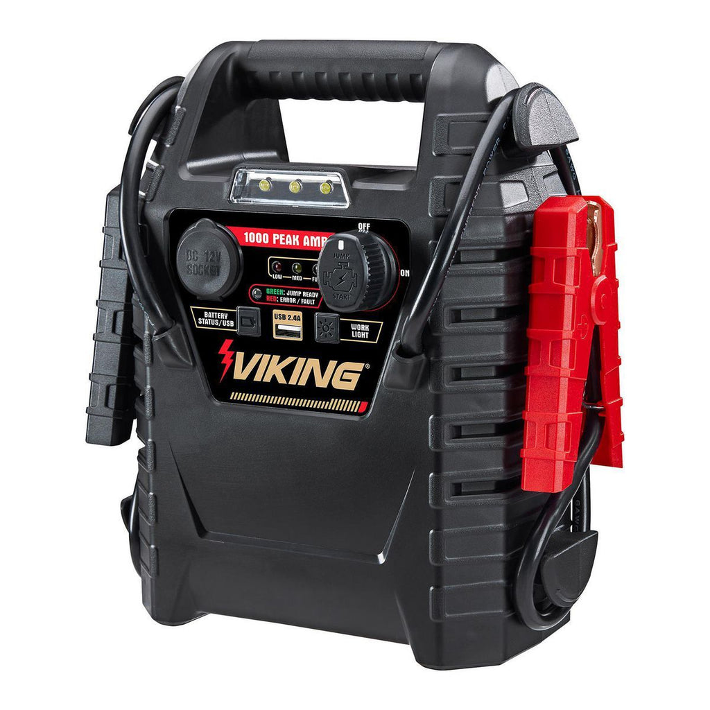 1000 Peak Amp Jump Starter and Power Pack with 150 PSI Air Compressor L552