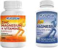 Zinc and Magnesium 60 Count with Vitamin B6, D and E B241