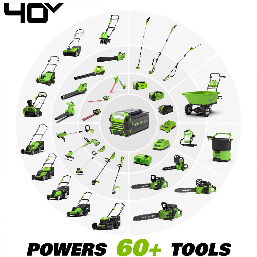 40V 20-inch Cordless Brushless Snow Blower with Battery and Charger H913