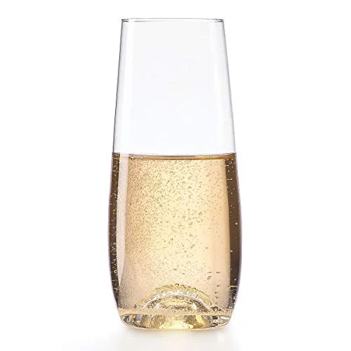 Stemless Flute Set 6 Count Clear W240