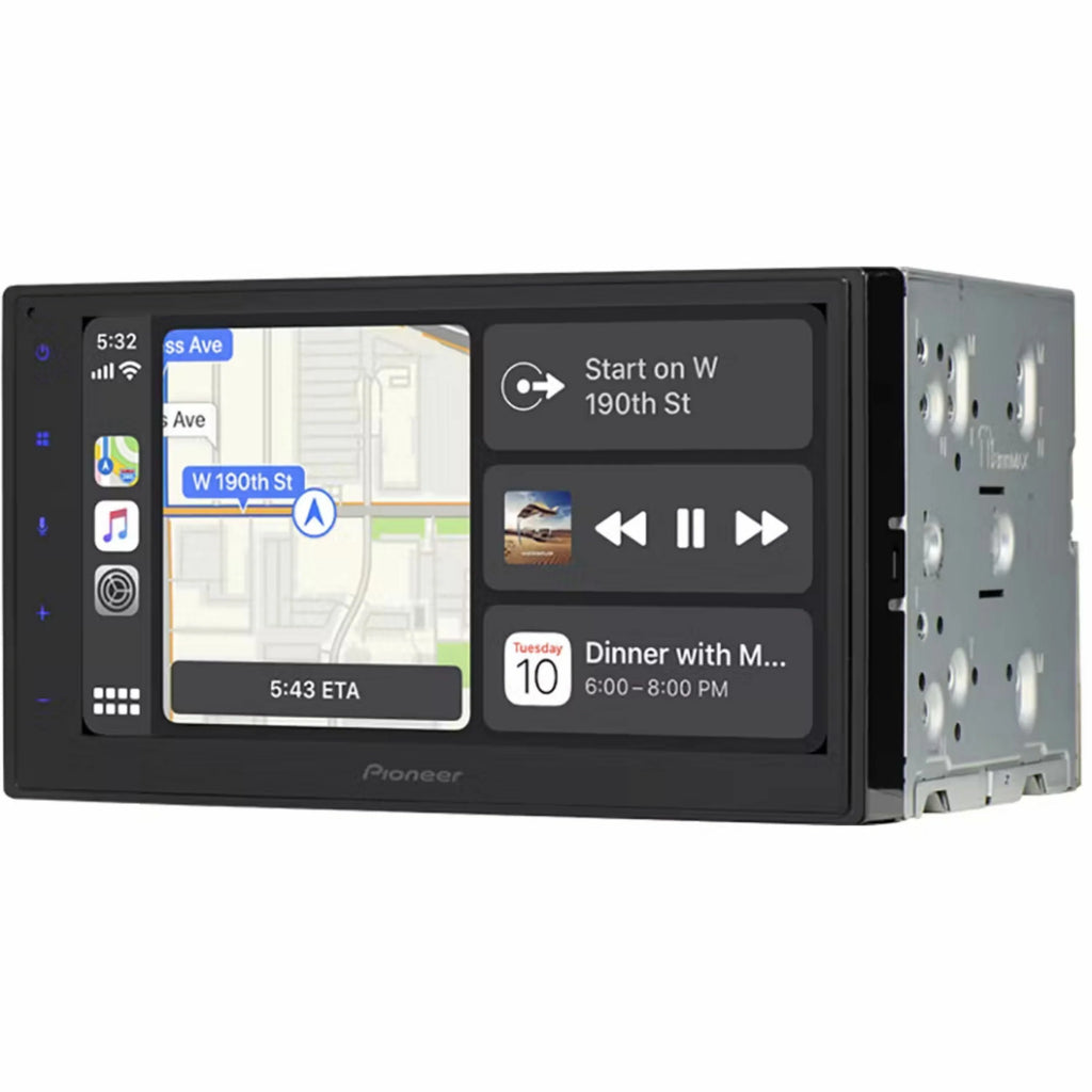 2 DIN Digital Media Player Bluetooth CarPlay Android Auto T486973