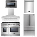 48 Gas Range, Range Hood, 36 Refrigerator, Dishwasher, Microwave Drawer B96168