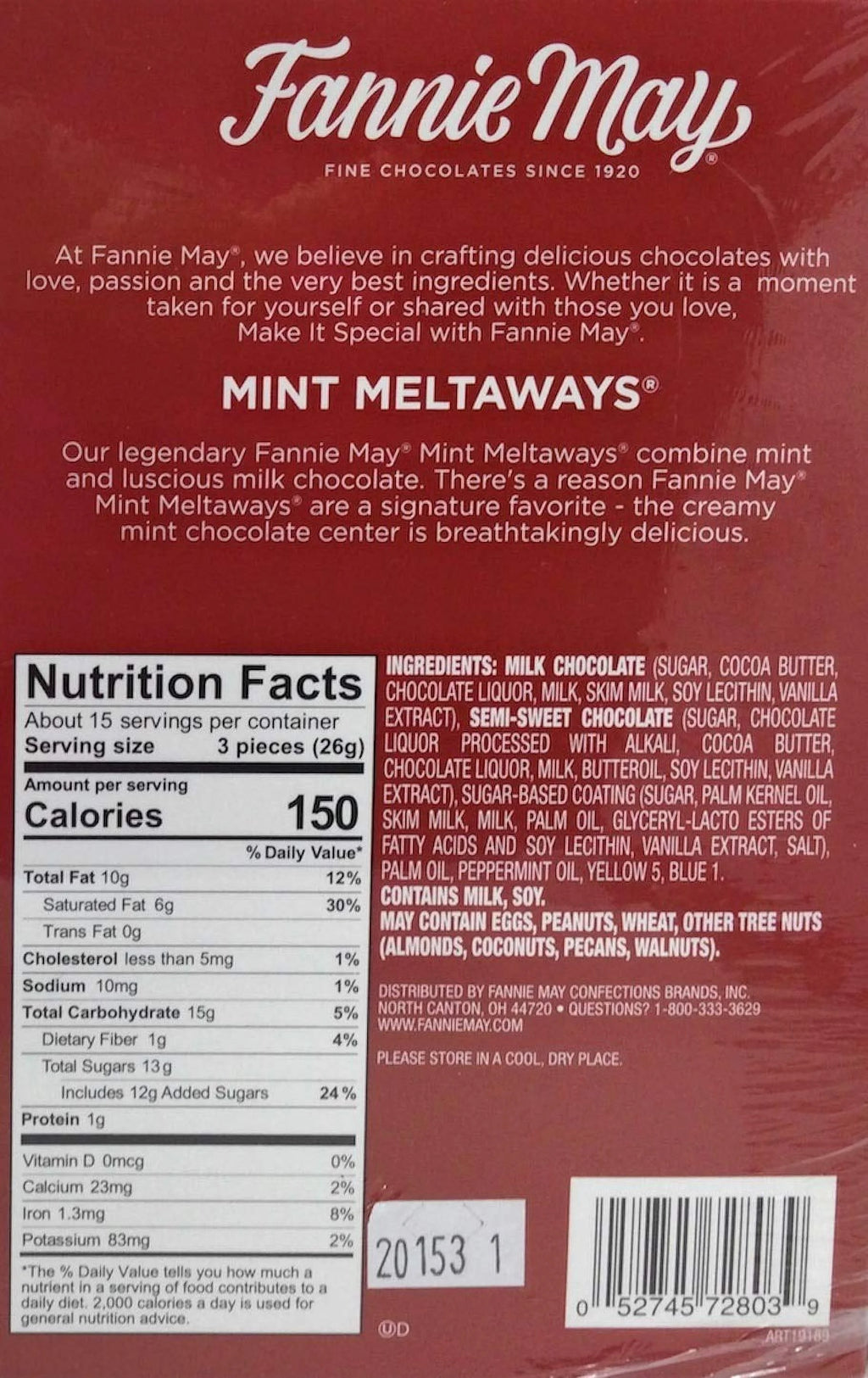 14 Oz Pixies and Mint Meltaways Chocolate Bundle W3587