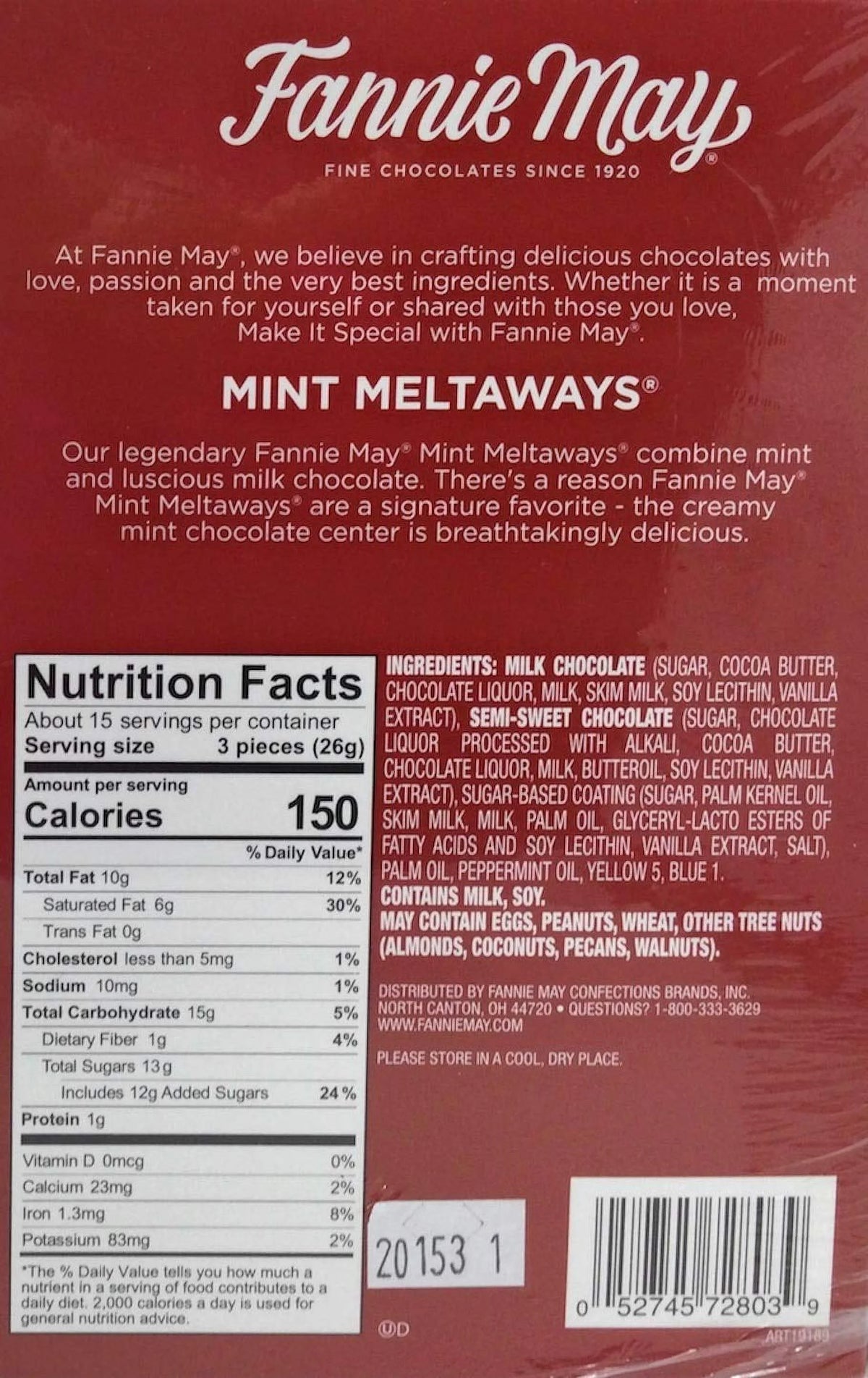 14 Oz Pixies and Mint Meltaways Chocolate Bundle W3587